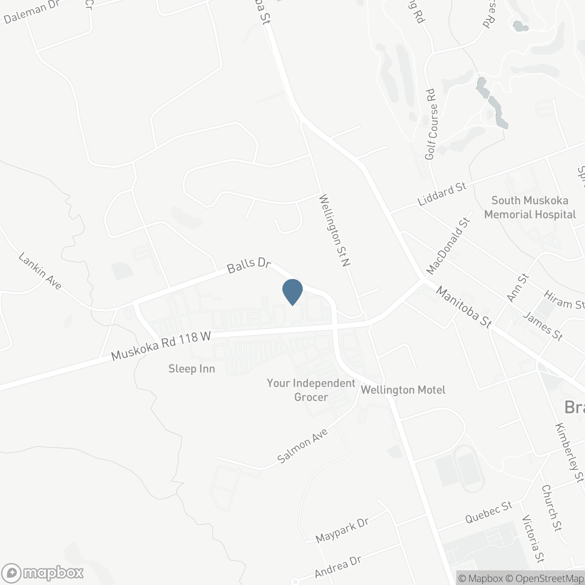 125 MUSKOKA ROAD W, Bracebridge, Ontario P1L 1T2
